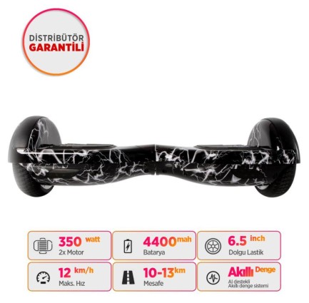 Smart Balance - Smart Balance N3S Elektrikli Kaykay Hoverboard Scooter Self Balancing 6.5 Inch Grafity Desenli 06