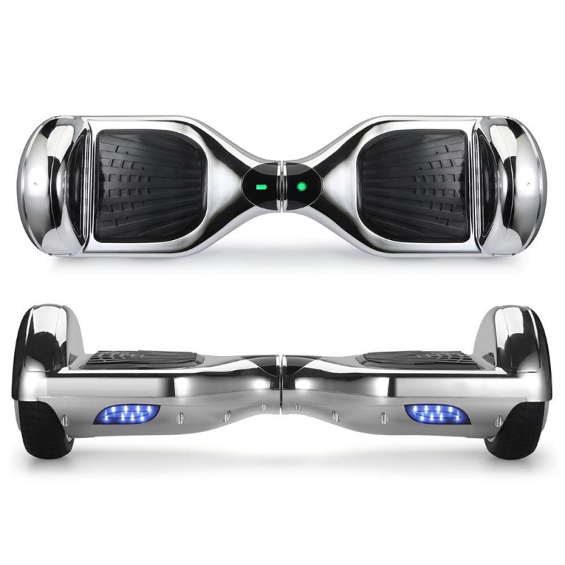 Smart Balance N3P Elektrikli Kaykay Hoverboard Scooter Self Balancing 6.5 Inch Parlak Kasa Gümüş