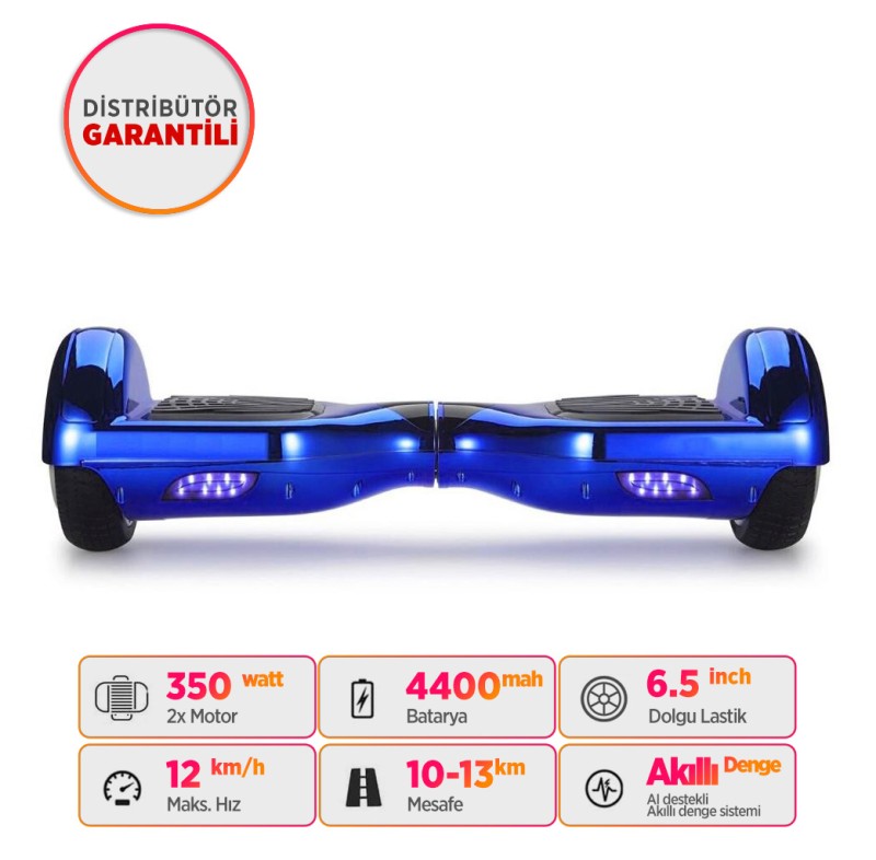 Smart Balance Elektrikli Kaykay 6.5 Parlak Mavi