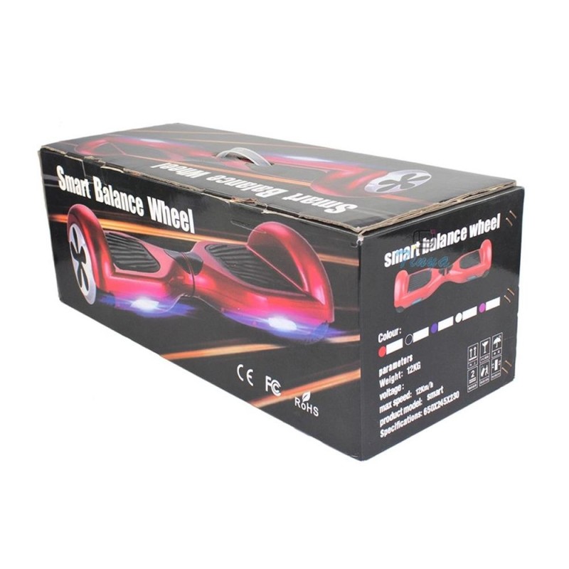 Smart Balance N3 Elektrikli Kaykay Hoverboard Scooter Self Balancing 6.5 Inch Ledli Beyaz