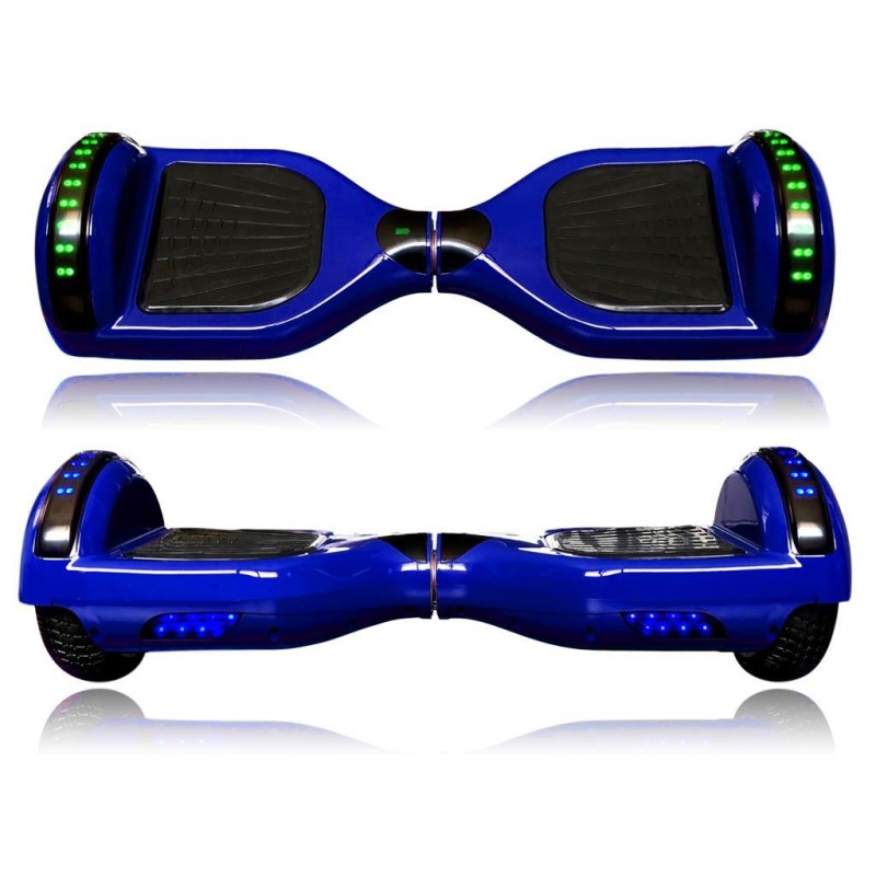 Smart Balance N3 Elektrikli Kaykay Hoverboard Scooter Self Balancing 6.5 Inch Ledli Mavi