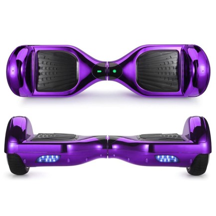 Smart Balance N3P Elektrikli Kaykay Hoverboard Scooter Self Balancing 6.5 Inch Ledli Parlak Kasa Mor - Thumbnail