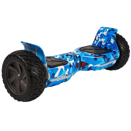 Smart Balance SBS-653 Elektrikli Kaykay Hummer Hoverboard Scooter Off Road Bluetooth Self Balancing 8.5 Inch Grafity Desenli 02 - Taşıma Çantası Hediye - Thumbnail