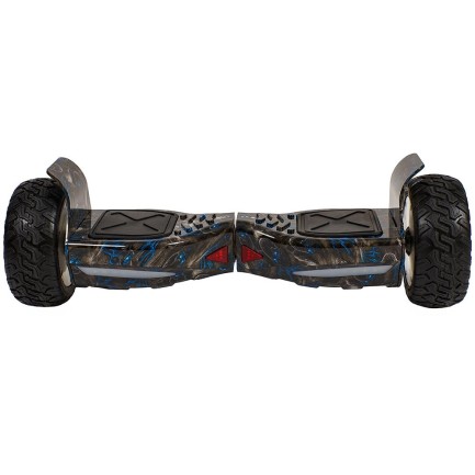 Smart Balance SBS-653 Elektrikli Kaykay Hummer Hoverboard Scooter Bluetooth Self Balancing Off Road 8.5 inch Grafity Desenli 05 - Taşıma Çantası Hediye - Thumbnail