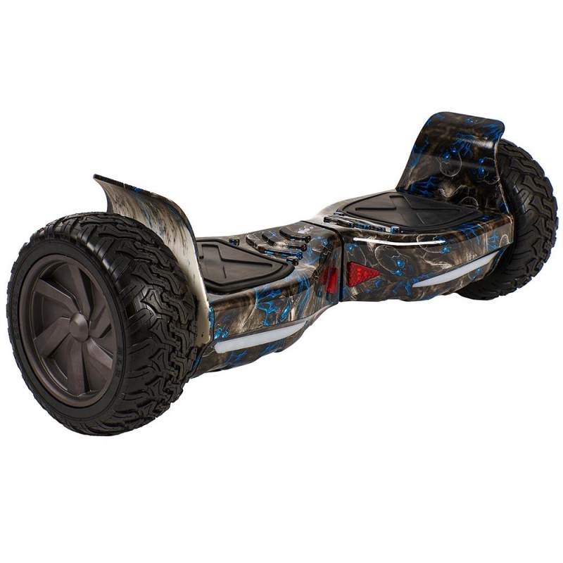 Smart Balance SBS-653 Elektrikli Kaykay Hummer Hoverboard Scooter Bluetooth Self Balancing Off Road 8.5 inch Grafity Desenli 05 - Taşıma Çantası Hediye