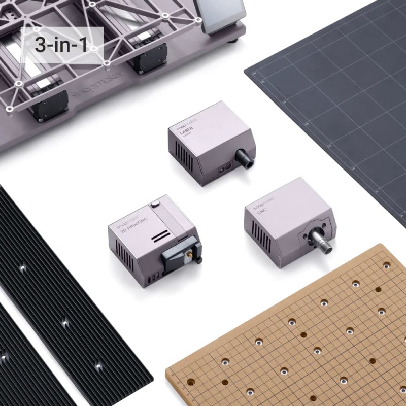 Snapmaker 2.0 Modular 3-in-1 3D Printer- A250T