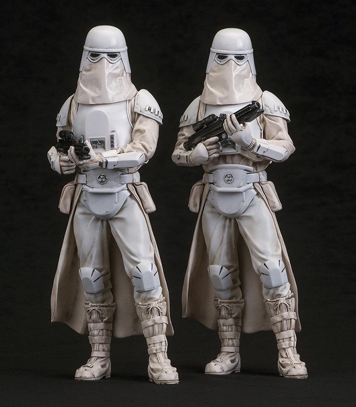 Kotobukiya Snowtrooper 2 Pack Art Fx Statue Set