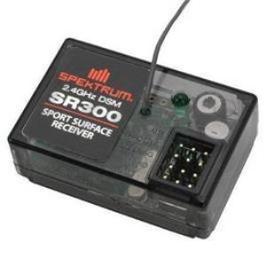 SPEKTRUM - Spektrum SR300 3-Channel DSM Sport Surface Receiver 