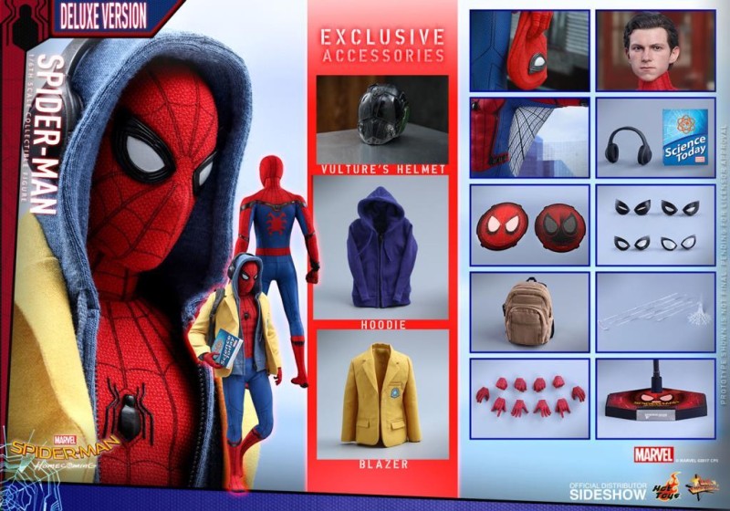 Spider-Man Deluxe Edition Sixth Scale Figure