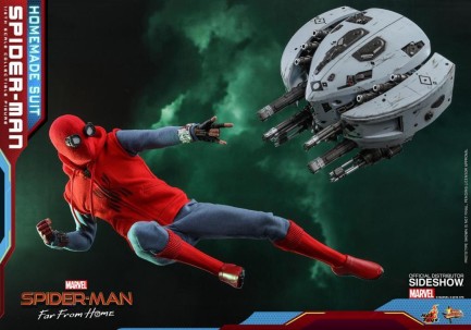 Hot Toys Spider-Man (Homemade Suit Version) Sixth Scale Figure - Thumbnail