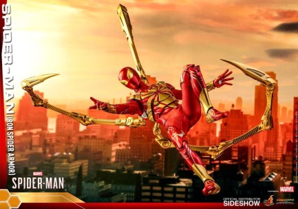 Hot Toys - Hot Toys Spider-Man (Iron Spider Armor) Sixth Scale Figure 904935