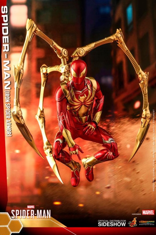 Hot Toys Spider-Man (Iron Spider Armor) Sixth Scale Figure 904935