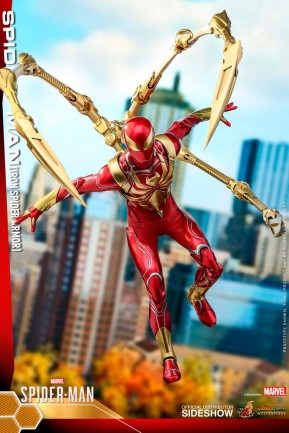 Hot Toys Spider-Man (Iron Spider Armor) Sixth Scale Figure 904935 - Thumbnail