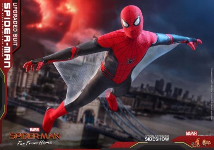 Hot Toys Spider-Man (Upgraded Suit) Sixth Scale Figure - 904867 - Movie Masterpiece Series - Spider-Man: Far From Home - Thumbnail