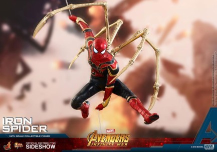 Spiderman Infinity War Iron Spider Sixth Scale Figure - Thumbnail