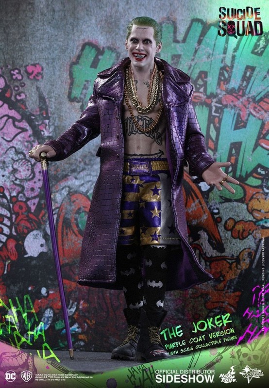 SS The Joker Purple Coat Sixth Scale Figure