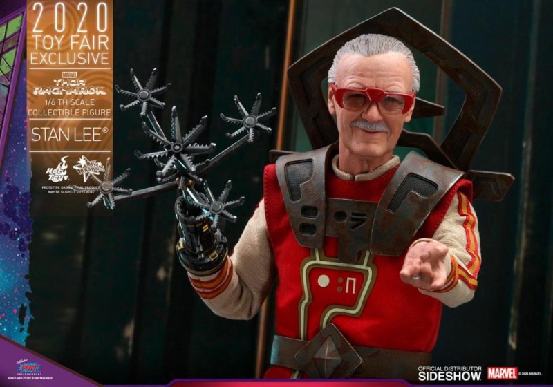 Hot Toys Stan Lee Barber Exclusive Sixth Scale Figure MMS570