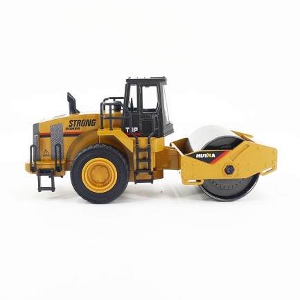 HUINA 1/40 Yüksek Kalite Tekerlekli Yol Silindiri İş Makinası 1915 - Sergilenmeye Hazır Diecast Metal ( Kumandalı Değildir ) - Thumbnail