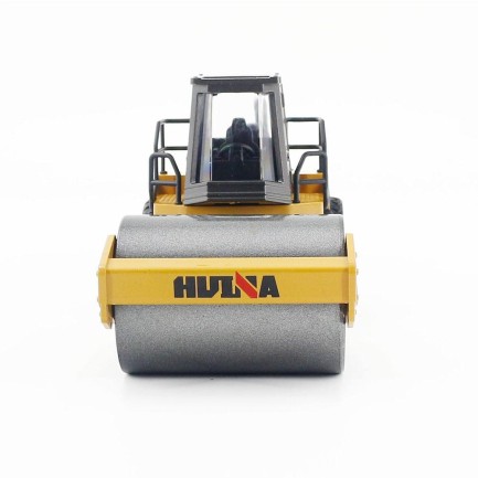 HUINA 1/40 Yüksek Kalite Tekerlekli Yol Silindiri İş Makinası 1915 - Sergilenmeye Hazır Diecast Metal ( Kumandalı Değildir ) - Thumbnail