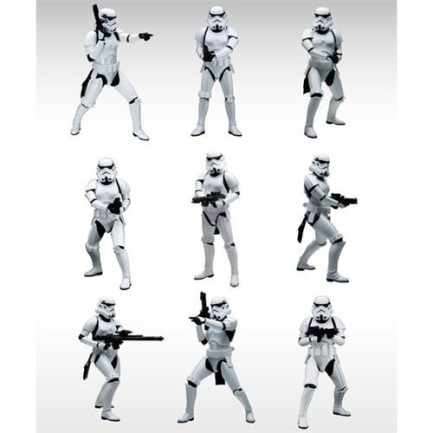 Storm Trooper 2 Pack Art Fx Statue - Thumbnail