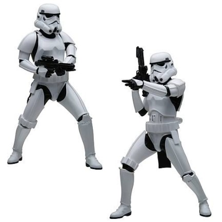 Storm Trooper 2 Pack Art Fx Statue - Thumbnail