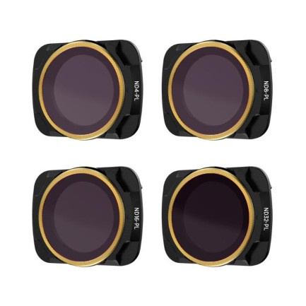 SUNNYLIFE - DJI MAVIC AIR 2 Drone Ayarlanabilir Kamera Lens Filtresi Seti ND4-PL +ND8-PL +ND16-PL +ND32-PL Filter