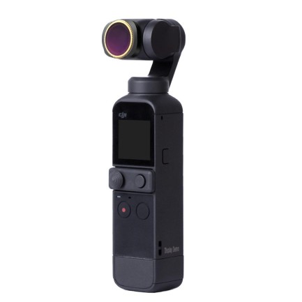 DJI OSMO Pocket 2 ve Pocket 1 Gimbal Kamera Lens Filtresi ND32 + ND64 + ND32-PL + ND64-PL - Thumbnail