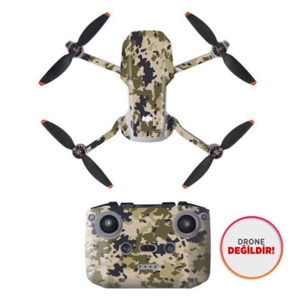 SUNNYLIFE - DJI Mini 2 Drone Gövdesi için Stiker (DRONE DEĞİLDİR)