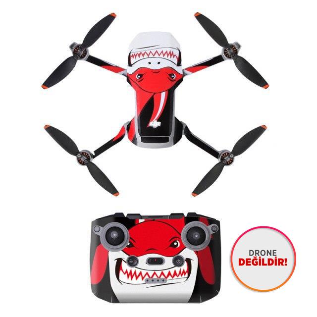 DJI Mini 2 Drone Gövdesi için Stiker (DRONE DEĞİLDİR)