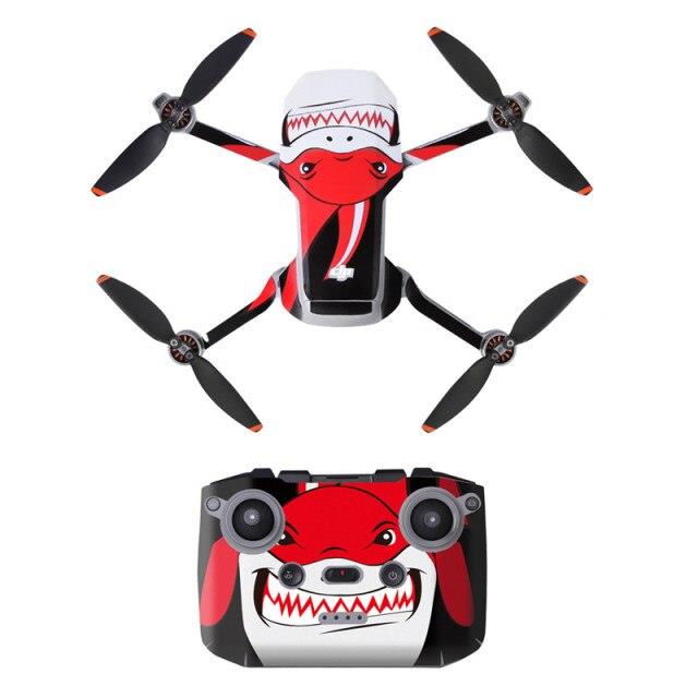 DJI Mini 2 Drone Gövdesi için Stiker (DRONE DEĞİLDİR)