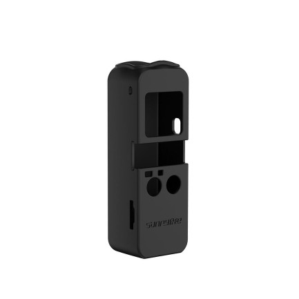 DJI Pocket 2 Gimbal Silikon Koruma Kılıfı Silicone Cover Siyah Renk - Thumbnail