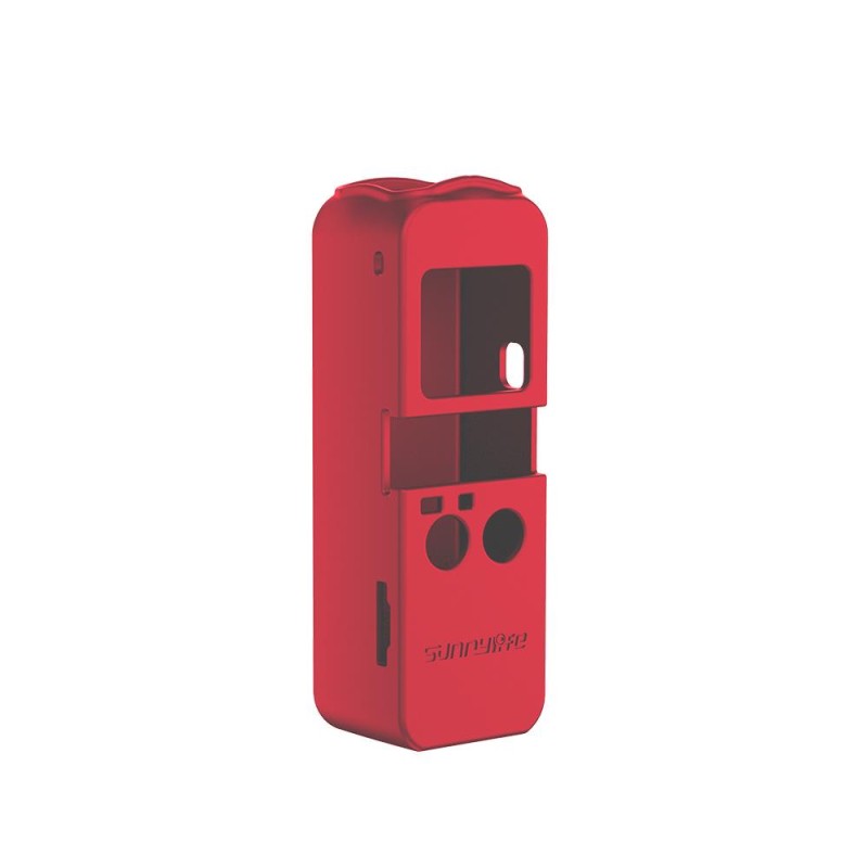 DJI Pocket 2 Gimbal Kamera Kırmızı Silikon Koruma Kabı