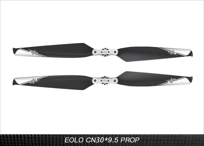 SunnySky EOLO 30x9.5 Inch Karbon Fiber Reinforced UAV Drone Multikopter Multirotor Katlanabilir Pervane Seti ( 1xCW + 1xCCW )