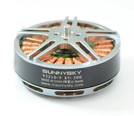 SunnySky V5210 KV300 Brushless Fırçasız Motor Multikopter Multirotor Drone Motoru - 1 Adet - Thumbnail