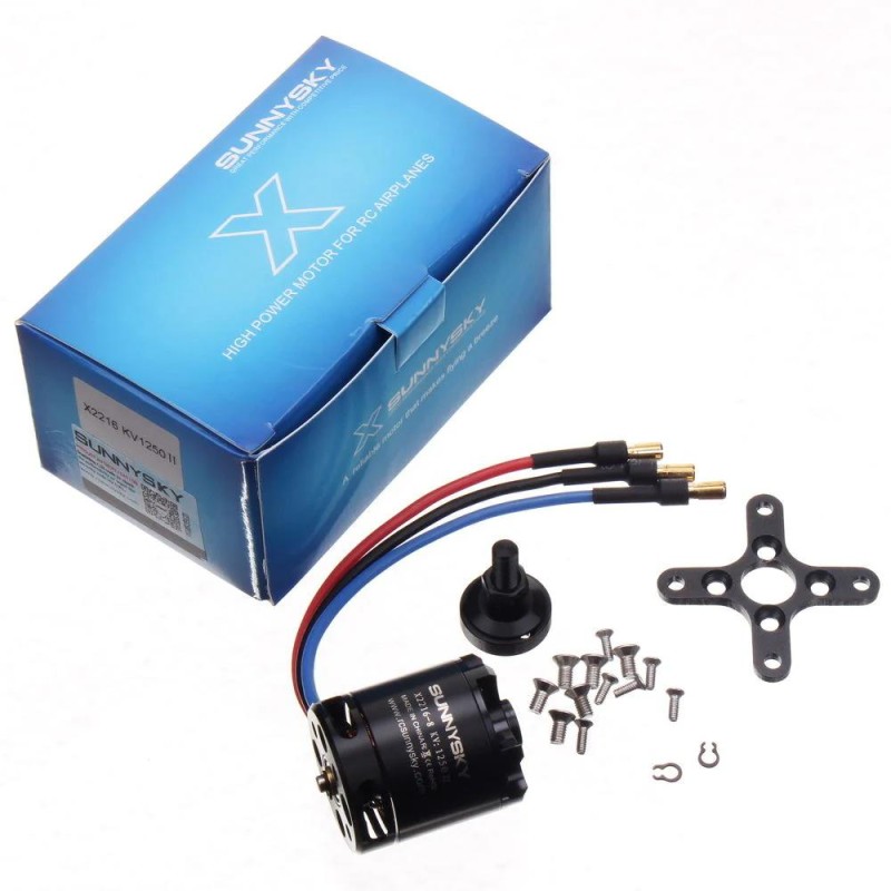 SunnySky X2216 KV1400 Outrunner Brushless Fırçasız Motor Multikopter Multirotor Drone Motoru CW (Saat Yönü) - 1 Adet