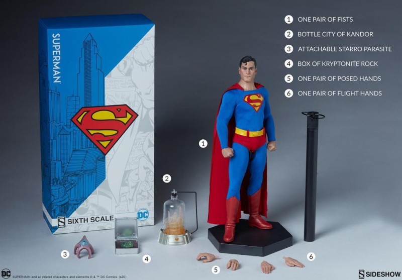 Sideshow Collectibles Superman Sixth Scale Figure