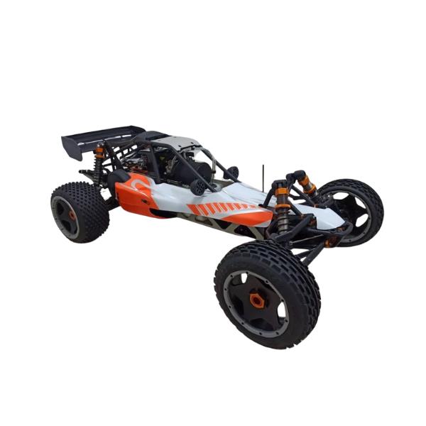 SY RACING 1/5 Baja 5B 30.5CC RTR Kurşunsuz Benzinli Uzaktan Kumandalı RC Arazi Model Araba 80+kmh 75CM Uzunluk Offroad Turuncu (Kullanıma Hazır)