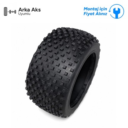 SY RACING 1/5 BAJA 5B RC Araba İçin Buster Tire Rear Tire Set Arka Lastik Seti 1 Adet 55030 (Teknik Servis Ürünüdür-Montaj İçin Fiyat Alınız) - Thumbnail