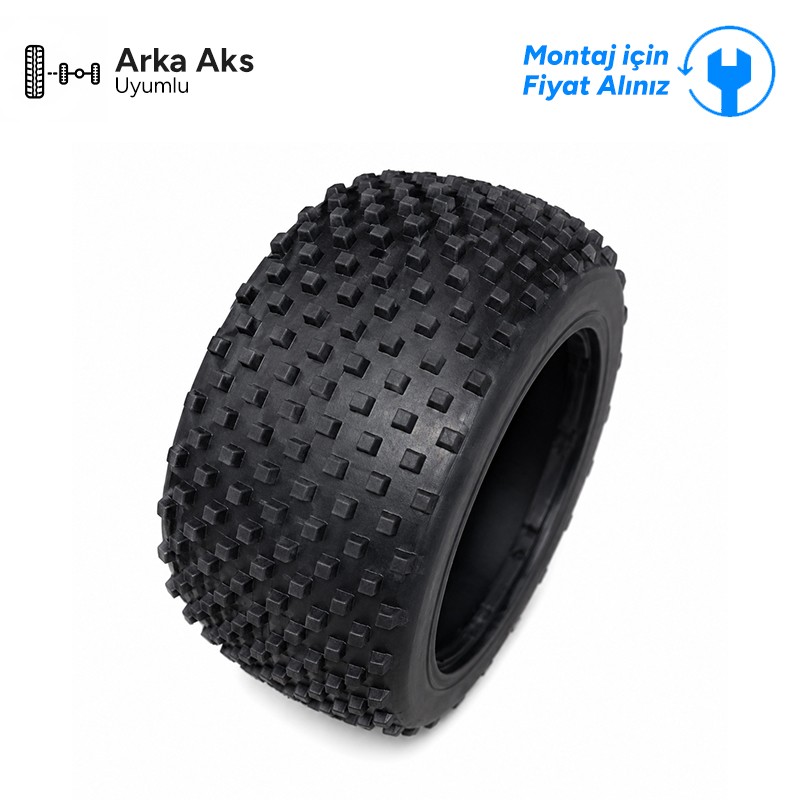 SY RACING 1/5 BAJA 5B RC Araba İçin Buster Tire Rear Tire Set Arka Lastik Seti 1 Adet 55030 (Teknik Servis Ürünüdür-Montaj İçin Fiyat Alınız)