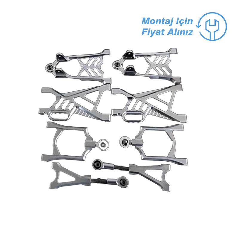 SY RACING 1/5 BAJA RC Araba İçin Ön Taraf Üst ve Alt Süspansiyon Arm Seti (Teknik Servis Ürünüdür-Montaj İçin Fiyat Alınız)