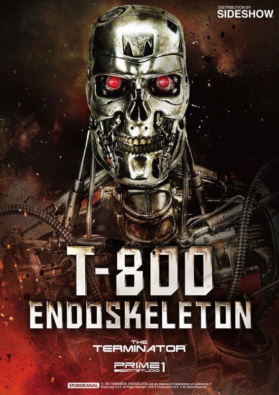 T-800 Endoskeleton The Terminator Statue