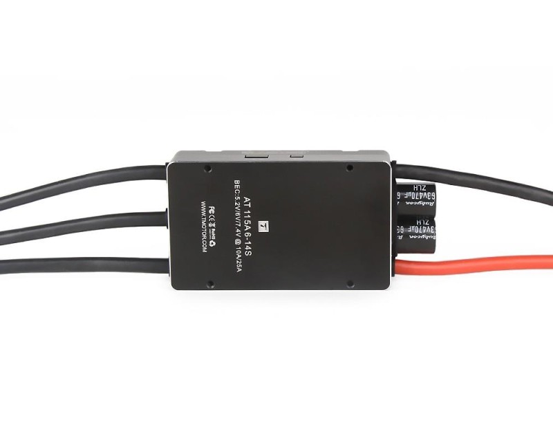 T-Motor AT115A 6-14S ESC Hız Kontrol Ünitesi UAV VTOL Fixed Wing Multi-rotor Multikopter Quadcopter Hexacopter Drone Brushless Fırçasız Motor Sürücü