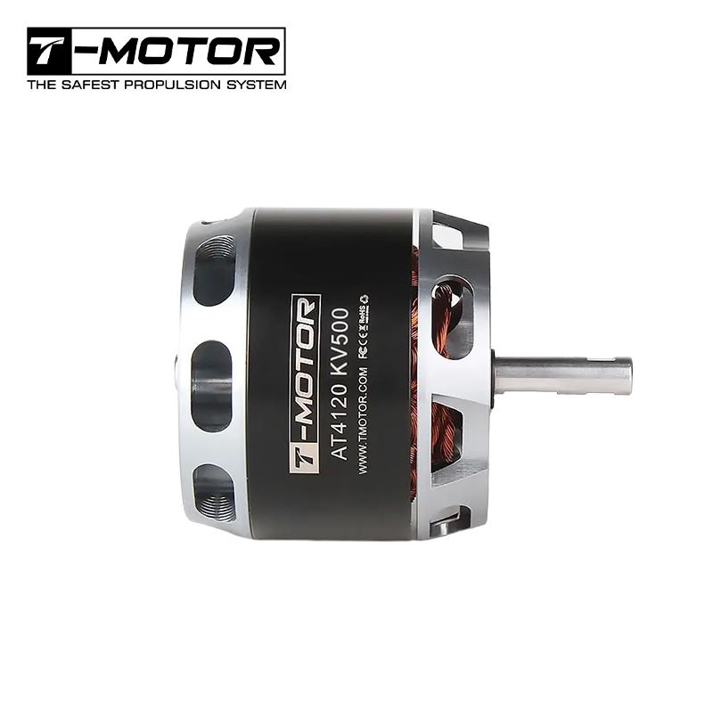 T-Motor AT4120 500KV Brushless Fırçasız Sabit Kanat VTOL UAV Drone Uçak Uzun Şaft Motor