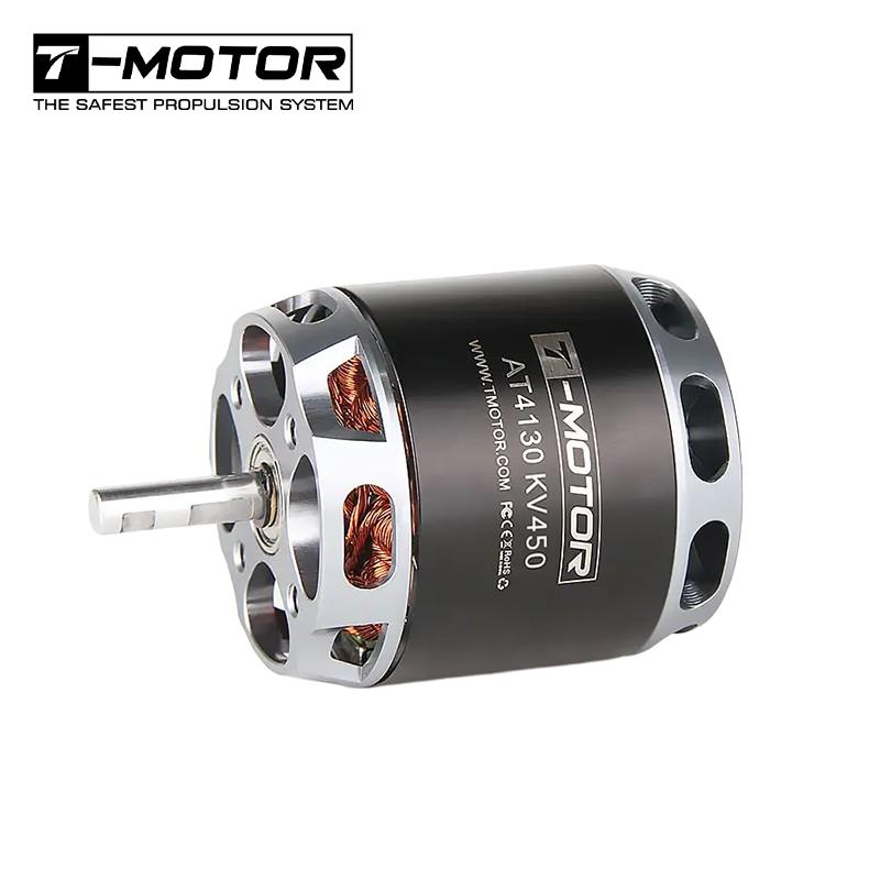 T-Motor AT4130 450KV Brushless Fırçasız Sabit Kanat VTOL UAV Drone Uçak Uzun Şaft Motor