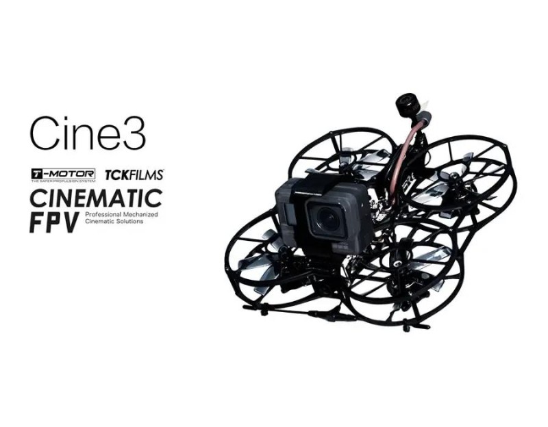 T-Motor Cine 3 Profesyonel Çözüm Sinematik FPV Drone
