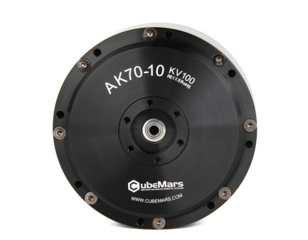 T-Motor CubeMars AK70-10 100KV Yüksek Verimli Aktüatör Brushless Tork Motor Lower Cogging Joint Motor (Robotik , Kodlama , ) - Thumbnail