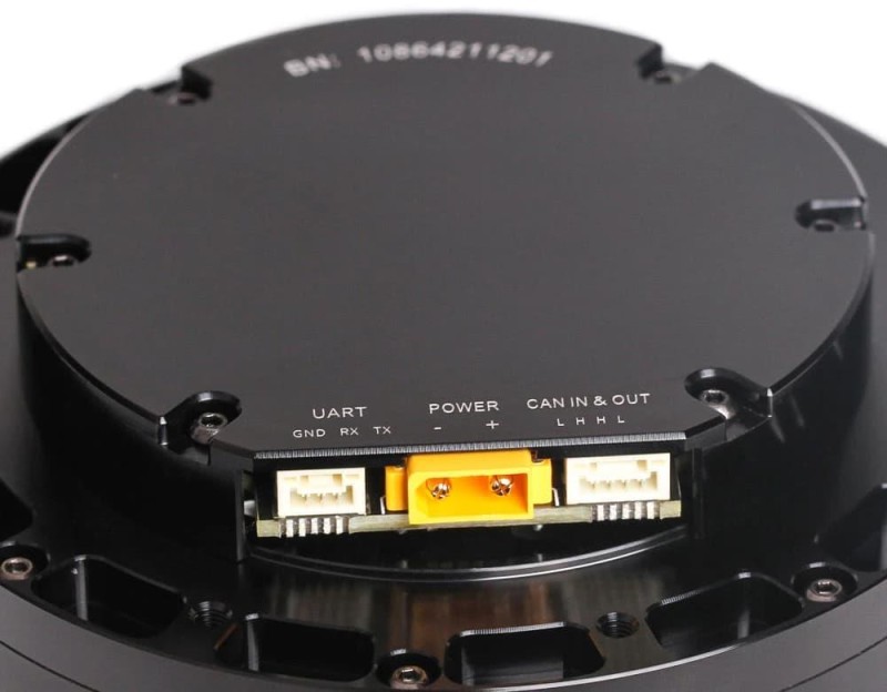 T-Motor CubeMars AK80-80 100KV Yüksek Verimli Aktüatör Brushless Tork Motor Lower Cogging Joint Motor (Robotik , Kodlama , ) 