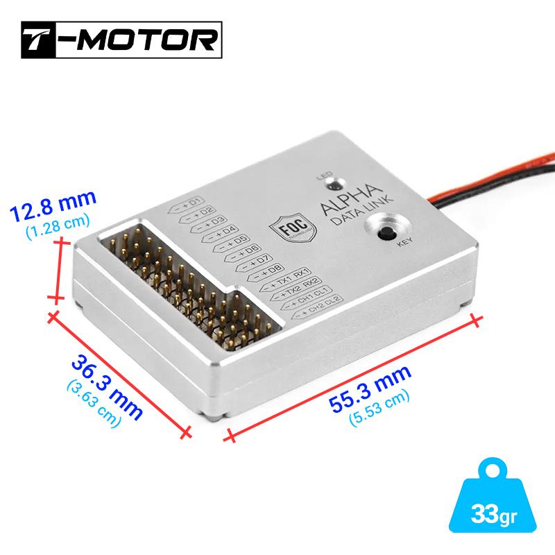 T-Motor Alpha Data Link V2 Alpha ESC Hız Kontrol Üniteleri İçin Programlama Kartı