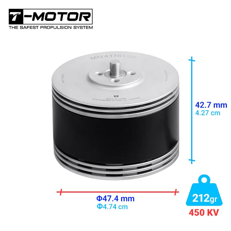 T-Motor MN4116 450KV Brushless Fırçasız Brushless Fırçasız UAV Motor Multikopter Multi-rotor Quadcopter Hexacopter Drone Motoru