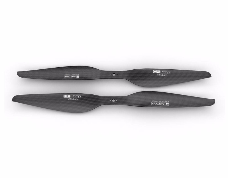 T-Motor P Serisi P21x6.3 21x6.3 Inch Polished Karbon Fiber Pervane UAV VTOL Multirotor Multikopter Quadcopter Hexacopter Drone Propellers 2 Adet (1xCW/1xCCW)